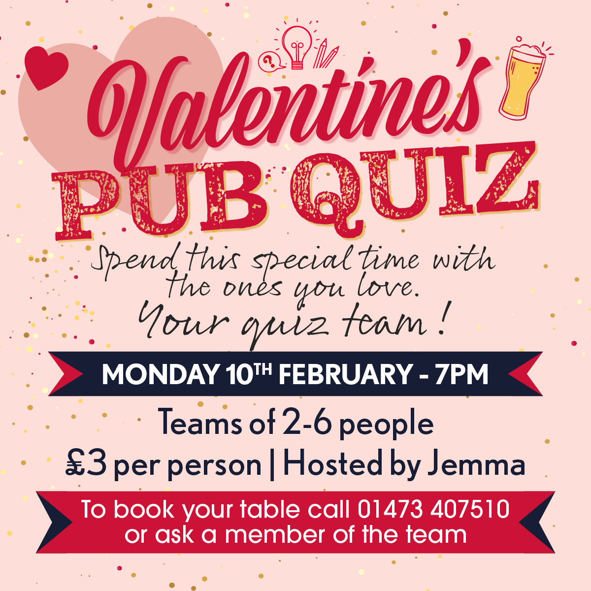 Valentine's Pub quiz